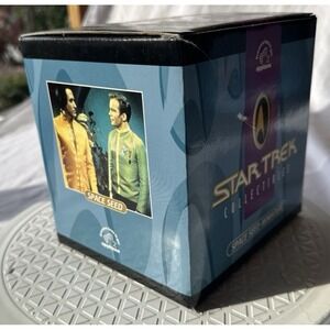 New! Star Trek Space Seed Miniature W/COA and Star Trek Fan Club Card (W14)
